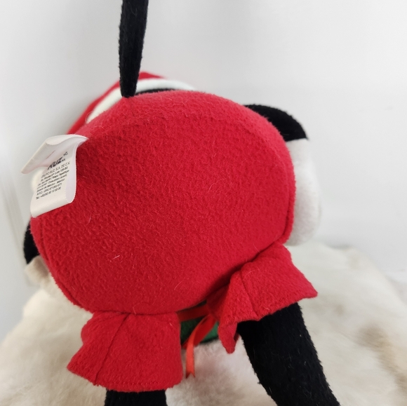 14" Minnie and Mickey Mouse Plush Christmas Winter Shelf Sitters NWT - Picture 6 of 12